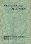 Voorwoord van P.J. Verdam - Van standen tot staten 600 jaar Staten van Utrecht 1375-1975