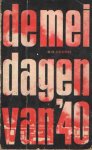 Couvee, D.H. - De meidagen van '40 Couvee, D.H. - De meidagen van '40