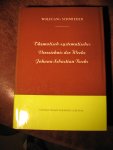 Schmieder, W. - Thematisch-systematisches Verzeichnis der Werke Johann Sebastian Bachs.