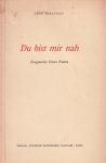 Bernstein, Leon - Du bist mir nah. Fragmente eines Poems