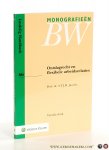 Jacobs, A.T.J.M. - Ontslagrecht en flexibele arbeidsrelaties. Tweede druk.