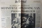 pamflet/krant redaktie Roel van Duyn en Hans Tuynman - De Teleraaf - zaterdag 15 april 1967  -  ongelezen als nieuw, enige verkleuring