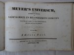 Geelhoed, D. en J. van Wijk. - Meyer's Universum, behelzende afbeeldingen der voornaamste en belangrijkste gezigten, zoo van natuur als kunst, in alle werelddeelen, met eene beschrijving derzelve. Vrij uit het Hoogduitsch vertaald. Deel 7 en 8. Geelhoed, D. en J. van Wijk. - Meyer's Universum, behelzende afbeeldingen der voornaamste en belangrijkste gezigten, zoo van natuur als kunst, in alle werelddeelen, met eene beschrijving derzelve. Vrij uit het Hoogduitsch vertaald. Deel 7 en 8.