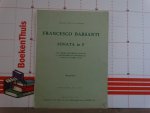 Barsanti, Francesco - Bergmann - original music for recorder, sonata in F