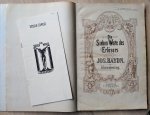Haydn, Joseph - DIE SIEBEN WORTE DES ERLÖSERS von Jos. Haydn - Klavierauszug