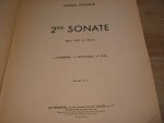 Milhaud; Darius (1892–1974) - Sonate Nr. 2 - Alto Et Piano