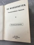 Redactie - De Morgenster, twee maandelijksch tijdschrift, vierde jaargang, 1912