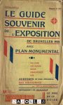  - Le Guide Souvenir de l'Exposition de Bruxelles 1935 avec Plan Monumental
