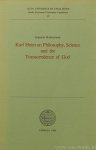 HEIM, K., HOLMSTRAND, I. - Karl Heim on philosophy, science and the transcendence of God.