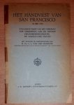 Mandere, H.C.H.G.J . van der (inleding en aanteekeningen) - Het handvest van San Francisco (26 juni 1945). Volledige tekst van het verdrag tot oprichting van de nieuwe veiligheidsorganisatie: De Vereenigde Naties