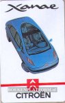  - 10 telefoonkaarten Citroen Xanae, geseald