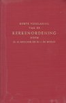 Meulink, Ds. H. / Wolff, Ds. I. de - Korte verklaring van de Kerkenordening van de Gereformeerde Kerken in Nederland