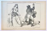 Braakensiek, Johan (1858-1940) - [Original lithograph/lithografie by Johan Braakensiek] Chamberlain's redevoering over de Duitschers in den oorlog van 1870-1871, 1 December 1901, 1 pp.