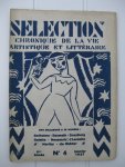 Marlier, Georges e.a. - Sélection chronique de la Vie Artistique et Littéraire.
