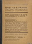 Klette, Dr. Erhard & Dr. Hans Knapp - Archiv für Buchbinderei. Zeitschrift für Einbandkunst und Einbandforschung - IV. Jahrgang 1904/1905 Klette, Dr. Erhard & Dr. Hans Knapp - Archiv für Buchbinderei. Zeitschrift für Einbandkunst und Einbandforschung - IV. Jahrgang 1904/1905