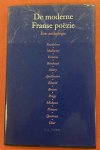 LUIJTERS, GUUS (SAMENSTELLING). - De moderne Franse poëzie. Een anthologie. Baudelaire, Mallarmé, cerlaine, Rimbaud, Valéry, Apollinaire, Ëluard, Breton, Ponge, Michaux, Prévert, Queneau, Char.