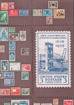 n.n - POSTER -- 300th anniversary of printing in colonial america - POSTZEGELS - Postal Stamps