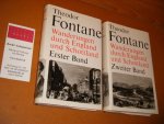 Fontane, Theodor. - (deel 1-2)  Wanderungen durch England und Schottland. [Set van 2 boeken] Erster Band en Zweiter Band.