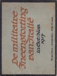  - De Militaire Ineenstorting van Itali? in Oct-Nov. 1917
