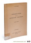 Déaut, R. le. - Introduction à la littérature targumique. Première partie (all published).