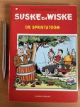 Willy Vandersteen - Suske en Wiske - De Sprietatoom speciale uitgave BN/De Stem formaat tabloid