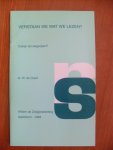 Greef dr.W.de - Verstaan we wat we lezen? Calvijn als wegwijzer?