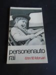 N.v.t. - De personenauto, catalogus  8 t/m 18 februari 1973