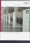 - Maatschappelijke dienstverlening / WRR Verkenningen / 6 - Maatschappelijke dienstverlening / WRR Verkenningen / 6