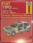 Steve Rendle 77837 - Fiat Tipo Owners Workshop Manual
