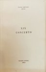Firenze: - [Programmbuch] Diciannovesimo concerto diretto da Hermann Scherchen. 28 Marzo 1954 (Stagione sinfonico 1953-54. 19 Concerto)