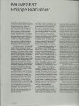 BRAQUENIER, Philip - Philip Braquenier - Palimpset. BRAQUENIER, Philip - Philip Braquenier - Palimpset.