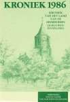 Diverse auteurs - Kroniek (1986) van het land van de zeemeermin (Schouwen-Duiveland)