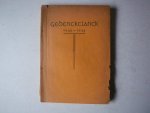 Niet vermeld - GEDENCKCLANCK 1940-1944 (De meeste van de in dit boek opgenomen gedichten dateren uit de bezettingstijd) Niet vermeld - GEDENCKCLANCK 1940-1944 (De meeste van de in dit boek opgenomen gedichten dateren uit de bezettingstijd)