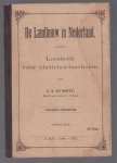 C N de Beste - De landbouw in Nederland : leesboek voor plattelandsscholen TWEEDE GEDEELTE