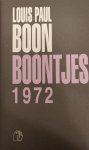 Louis Paul Boon - (1) Boontjes 1972