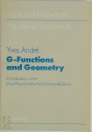 Yves André - G-Functions and Geometry
