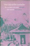 VUYK, Beb / H.F. FRIEDERICY - Two Tales of the East Indies  - Beb Vuyk. The Last House in the World. Translated by André Lefevere. - H.J. Friedericy. The Counselor. Translated by Hans Koning. - Edited with introductions and notes by E.M. Beekman.