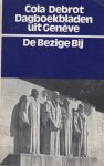 Debrot, Cola - Dagboekbladen uit Genève.