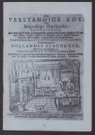 Stichting Vrienden van Archief en Librije, Gouda - De Verstandige Kok of Sorgvuldige Huyshoudster (reprint)