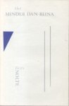 Nolte, Frits - Het Minder dan Bijna (Notities over en rondom mijn beeldende werk)