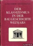 Jericke Alfred & Dieter Dolgner - Der Klassizismus in der Baugeschichte Weimars