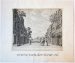 Brouwer, Cornelis (1731/35-1803), after Bulthuis, Jan (1750-1801) after Waldorp, Jan Gerard (1740-1808) - De Hollandsche Straat.