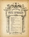 Spindler, Fritz: - Bouquet de violettes. Op. 43, No. 3 (Oeuvres pour piano)