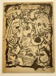 SM 1963: & ALECHINSKY, PIERRE - Pierre Alechinsky, Que d'encre... maar inkt. Catalogue 327.