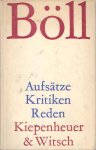 Böll, Heinrich - Aufsätze. Kritiken. Reden
