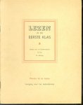 Vries, Anne de, Crans, Wietske - Lezen in de eerste klas. Boekjes voor de onderwijzeres bij het 2e deeltje. Wenken bij de leesles