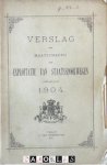  - Verslag der Maatschappij tot Exploitatie van Staatsspoorwegen over het jaar 1904