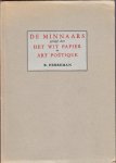 Ronny Herreman 175080 - De minnaars, gevolgd door Het wit papier en Art poétique