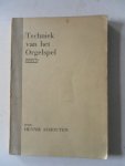 Schouten, Hennie - Techniek van het Orgelspel deel 2 met 45 notenvoorbeelden
