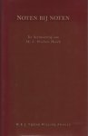  - Noten bij noten; ter herinnering aan Mr L. Wichers Hoeth
